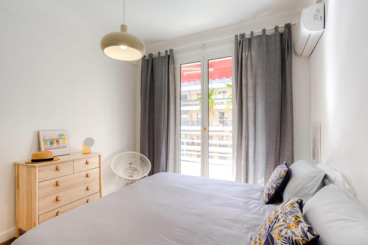 #29 Suite Gambetta Ac Sea View 2 Bedrooms 1Min Walk To Promenade & Sea Nice Eksteriør billede